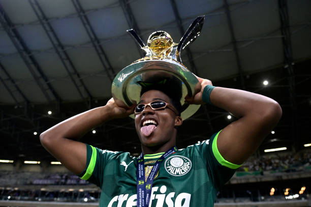 Endrick won Brasileirao title with Palmeiras